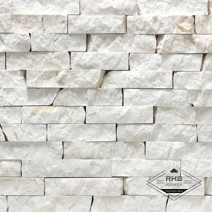 Фасадный камень Горбушка (лапша) — Мрамор Крем Марфил в Калуге